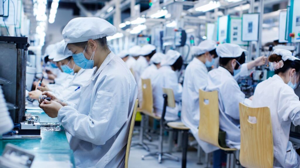 china factory sales up s
