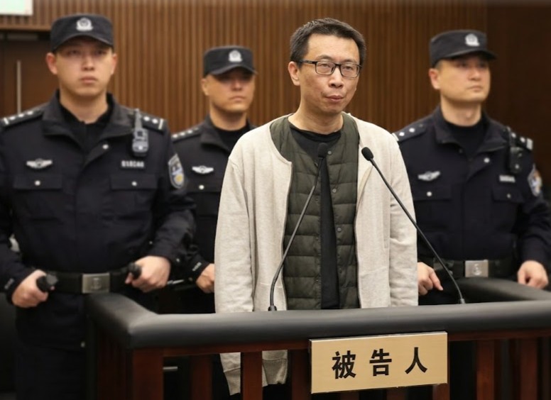 convicted in china