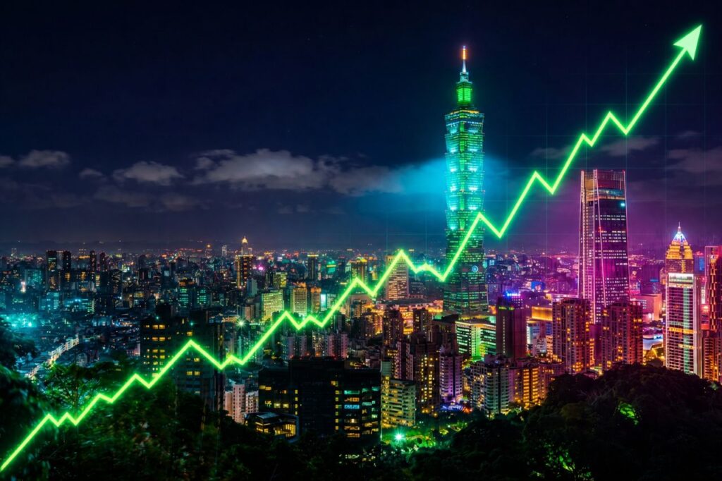 taiwan stock market still climbing