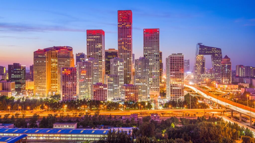 beijing land price drop s