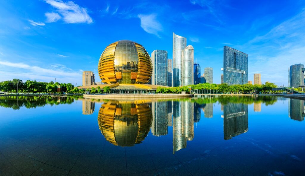 buildings in hangzhou china s