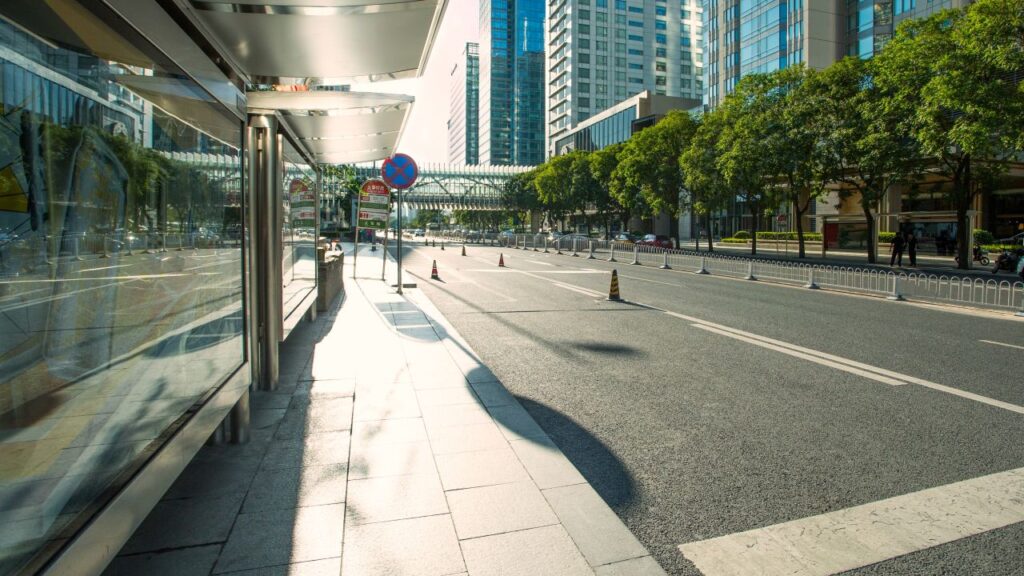 empty shops china