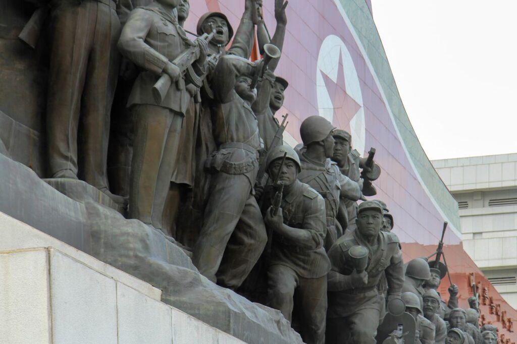 mansu hill grand monument in pyongyang north korea s