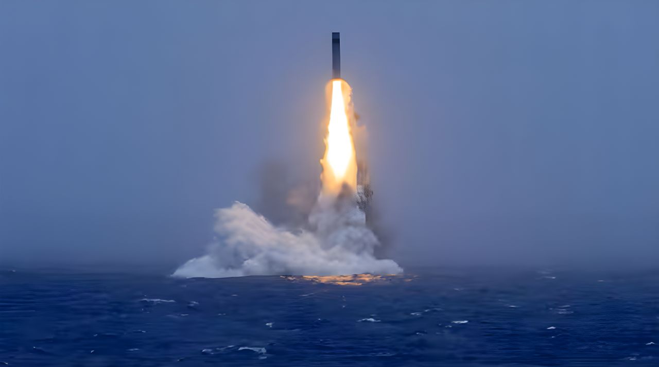china test missile from sub