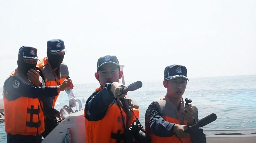 chinas coast guard clash at sea s