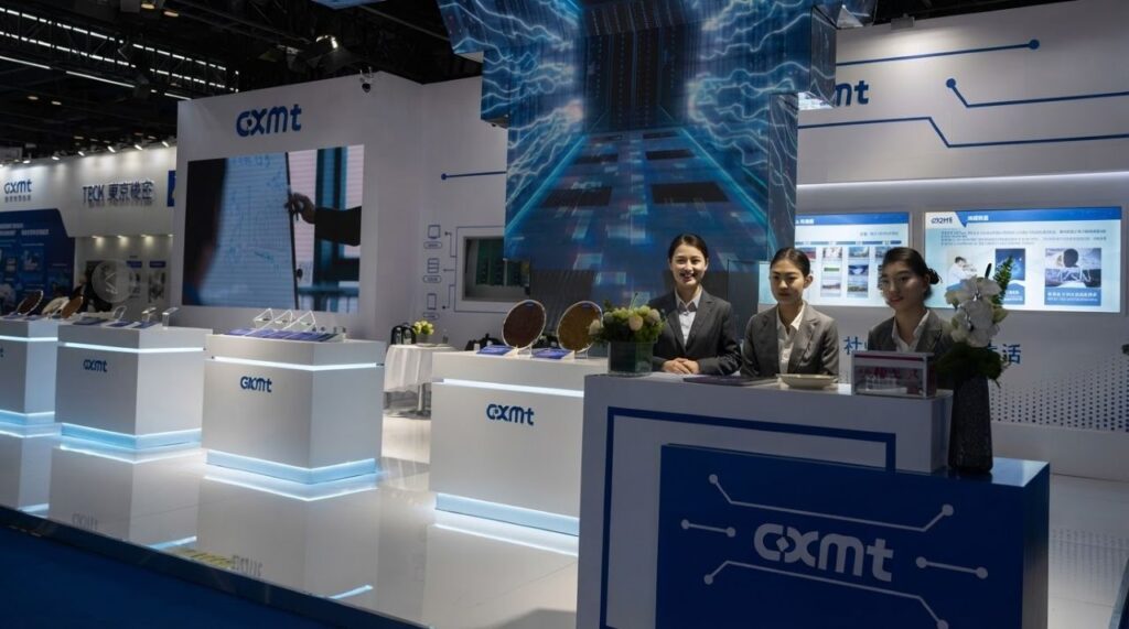cxmt trade show booth image