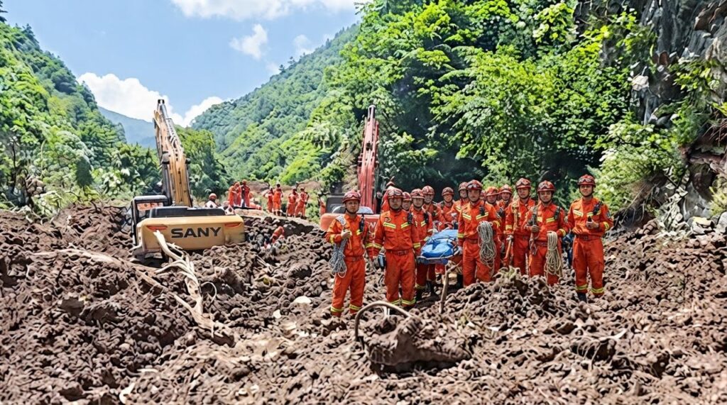 forestry workers 33 killed in landslide china s