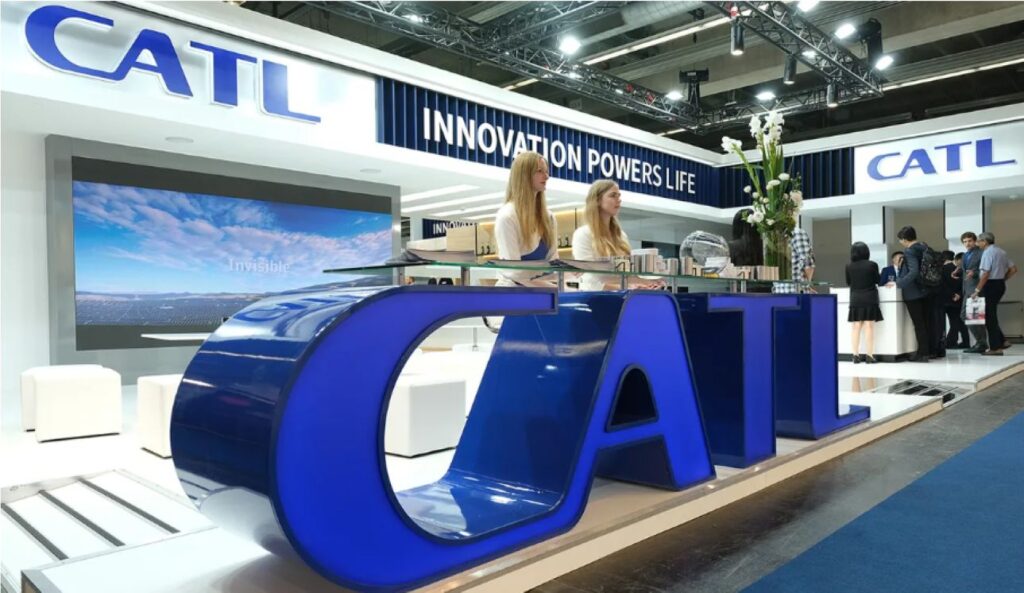 catl batteries trade show china