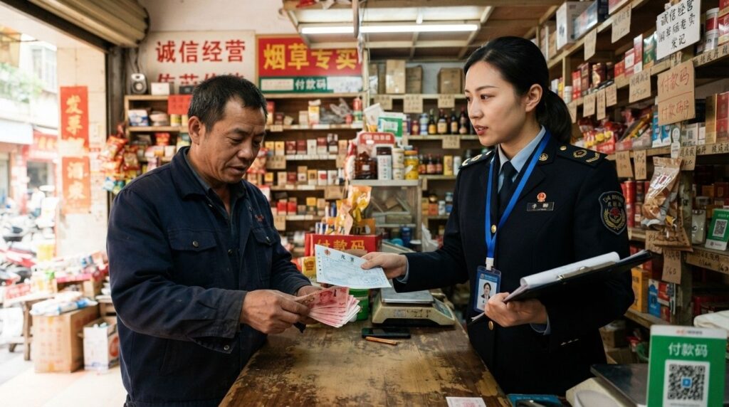chinese tax collector