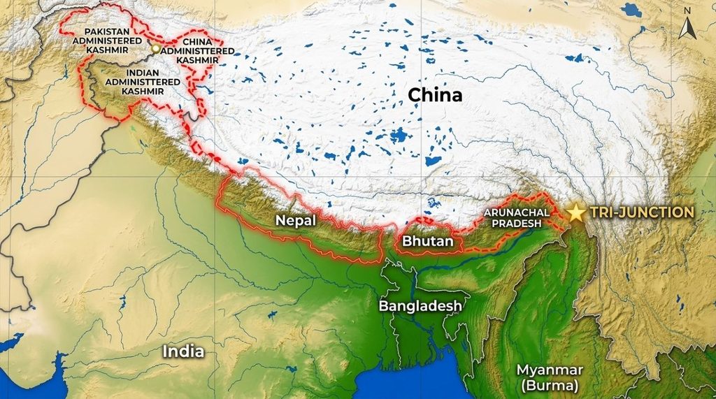 indian china border disputes