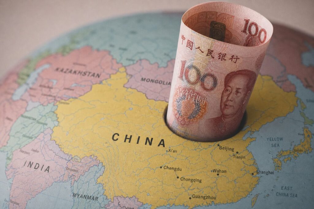 investment china going into a black hole.