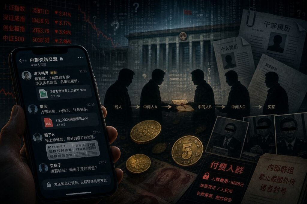 shadowy china social media accounts are increasingly predicting which officials will face disciplinary scrutiny days