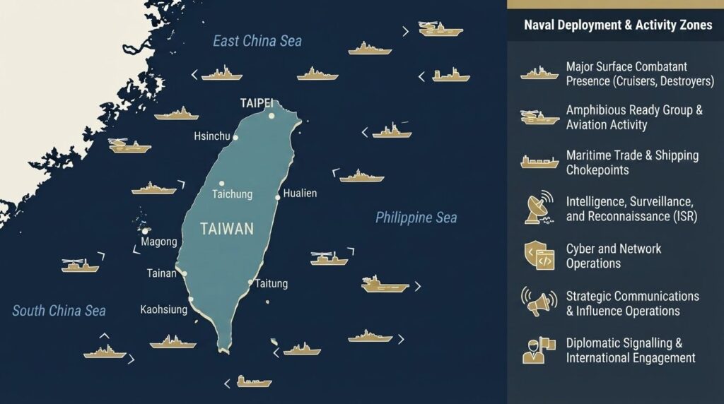 taiwan blockade of island from china