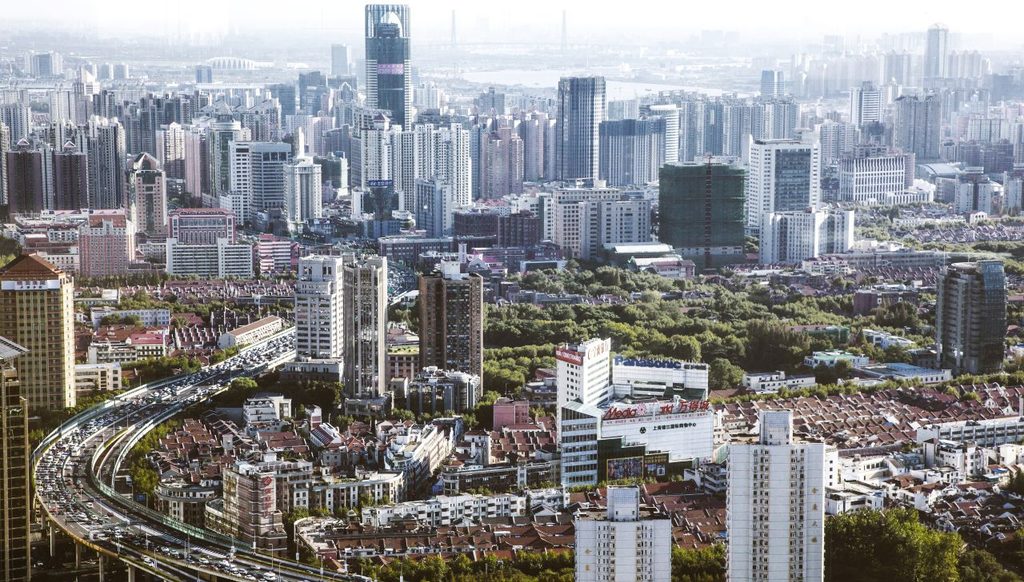 view of the north south elevated road shanghais jpg