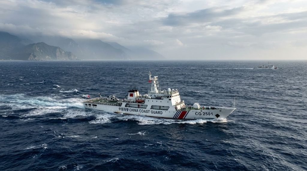 china coast guard patrol taiwan