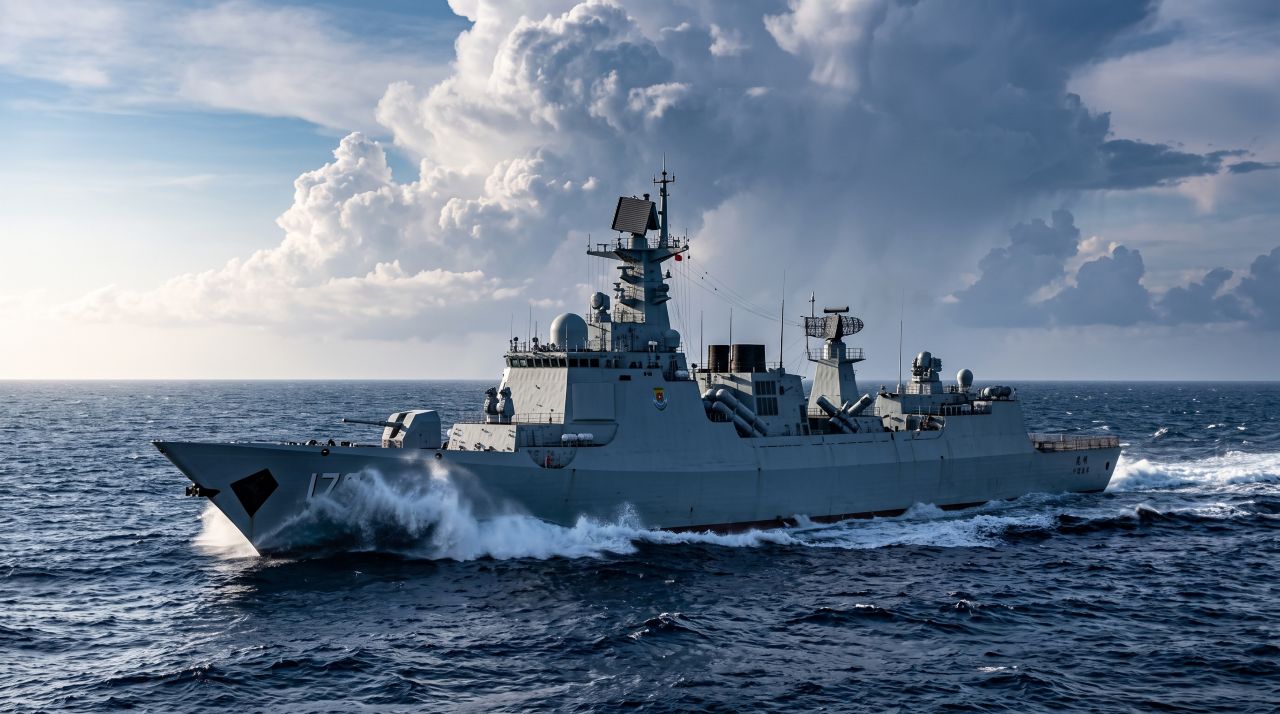 chinese warship south china sea dispute