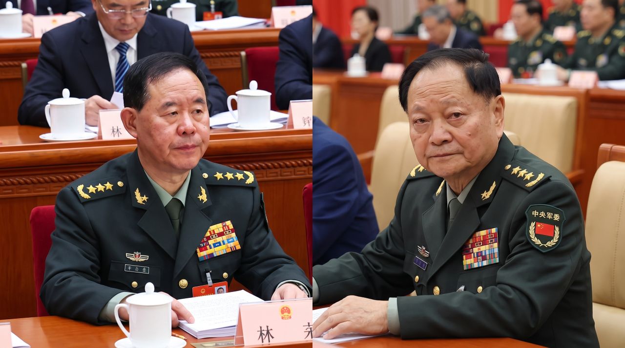 expulsion of zhang youxia, formerly the top ranked vice chairman of the central military commission, and liu zhenli,