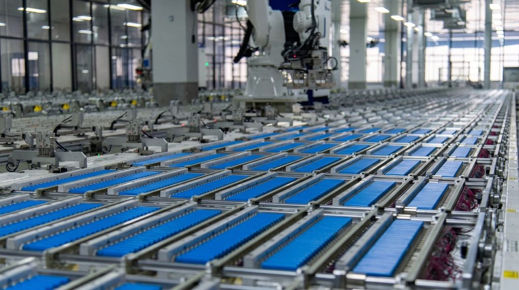 battery production in china