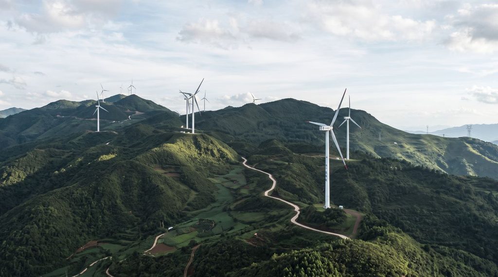 wind farm china